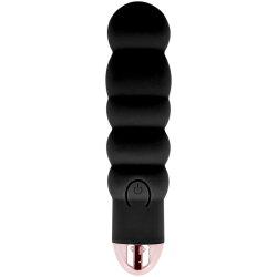 DOLCE VITA VIBRADOR RECARGABLE SIX NEGRO 7 VELOCIDADES