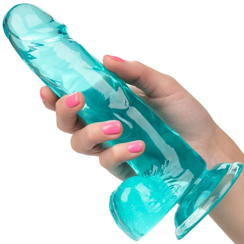 CALEXOTICS SIZE QUEEN DILDO AZUL 153 CM