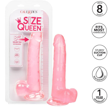 CALEXOTICS SIZE QUEEN DILDO ROSA 203 CM