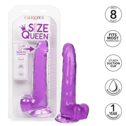 CALEXOTICS SIZE QUEEN DILDO LILA 203 CM 2