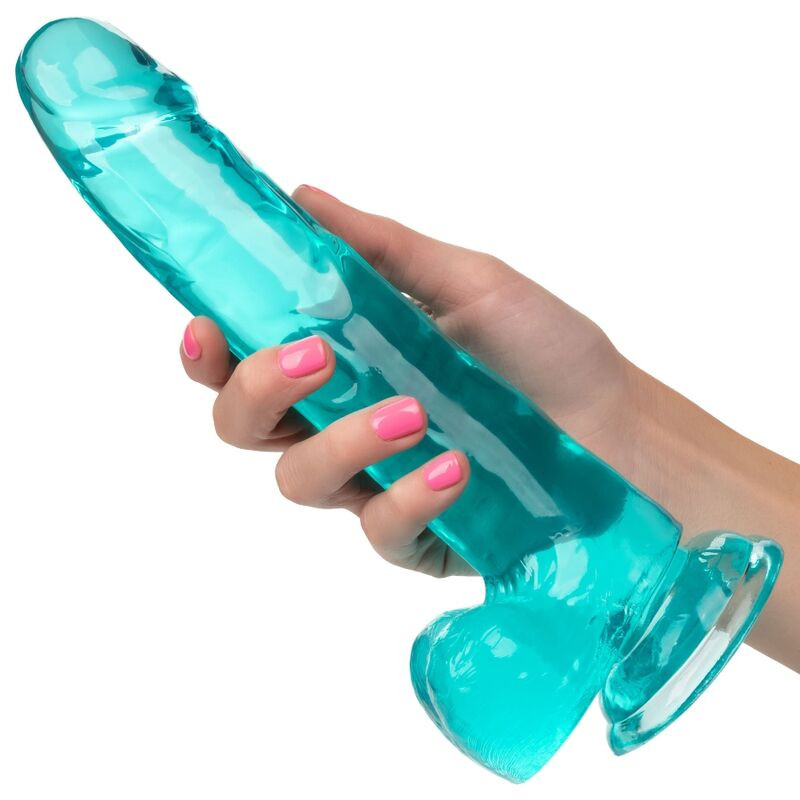 CALEXOTICS SIZE QUEEN DILDO AZUL 203 CM
