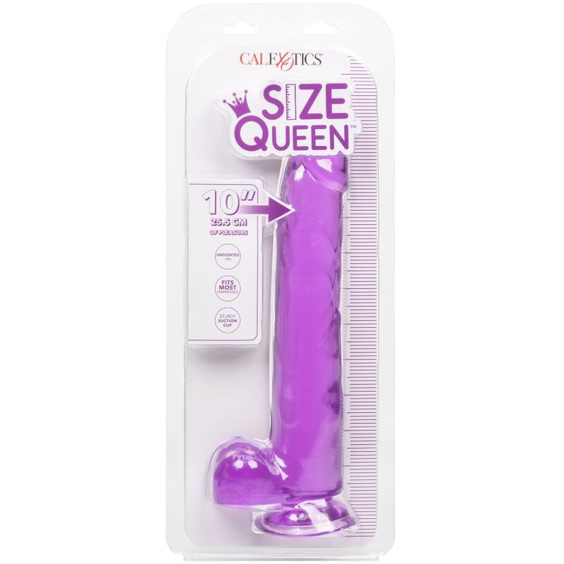 CALEXOTICS SIZE QUEEN DILDO LILA 255 CM