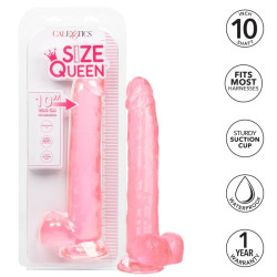 CALEXOTICS SIZE QUEEN DILDO ROSA 255 CM 2