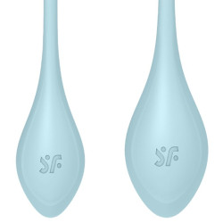 SATISFYER YONI POWER 2 KIT DE ENTRENAMIENTO AZUL 2
