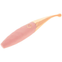 OHMAMA ESTIMULADOR CLITORIS RECARGABLE 36 MODOS ROSA PINKGOLD 2