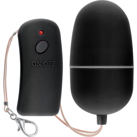 ONLINE HUEVO VIBRADOR CON MANDO CONTROL REMOTO NEGRO