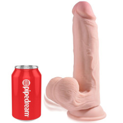 KING COCK PLUS 3D DILDO SWINGING BALLS 203 CM 2