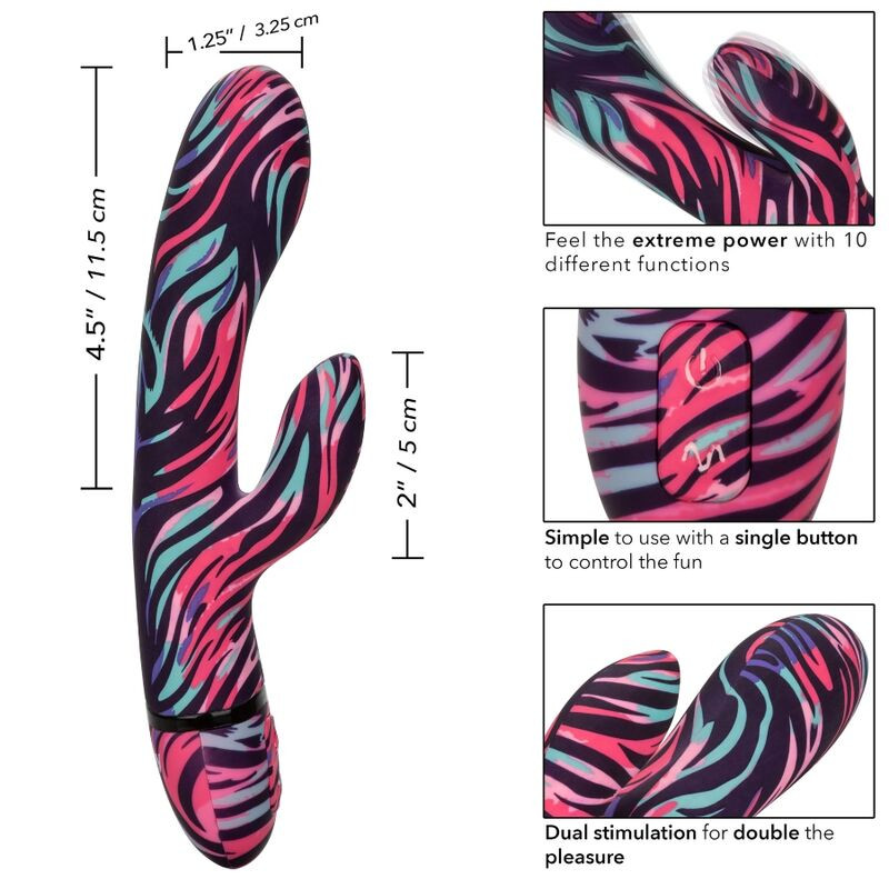 CALEXOTICS VIBRADOR MENAGE A MOI DUAL WAND