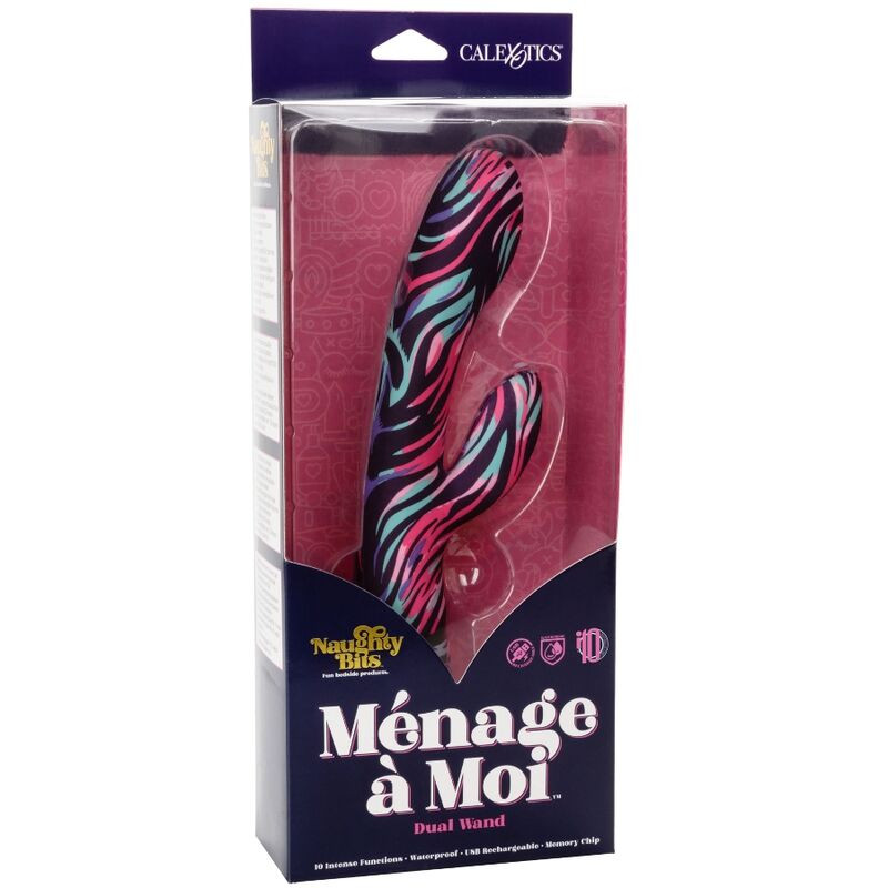 CALEXOTICS VIBRADOR MENAGE A MOI DUAL WAND