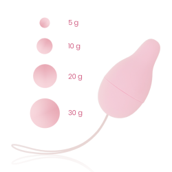 OHMAMA DESARROLLADOR SUELO PELVICO KEGEL SISTEMA DE PESOS 2