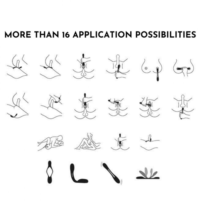 SATISFYER ELASTIC JOY MULTI VIBRADOR ROJO