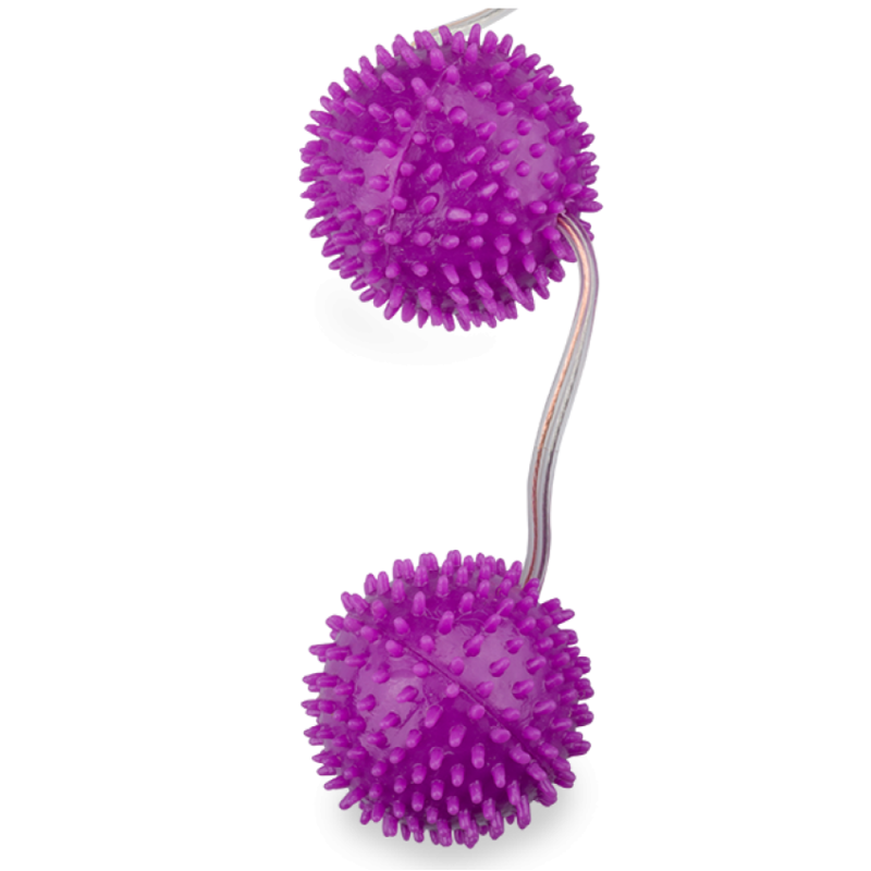 BAILE A DEEPLY PLEASURE BOLAS TEXTURADAS MORADO 360 CM