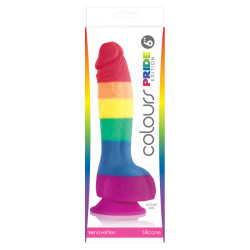 PRIDE DILDO BANDERA LGBT 15 CM 2