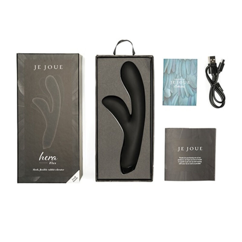 JE JOUE HERA FLEX VIBRADOR RABBIT NEGRO