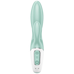 SATISFYER AIR PUMP BUNNY 5 VIBRADOR RABBIT INFLABLE APP VERDE 2