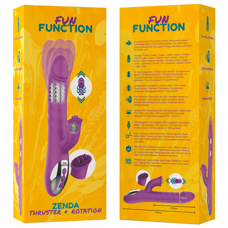 FUN FUNCTION ZENDA THRUSTER ROTATION