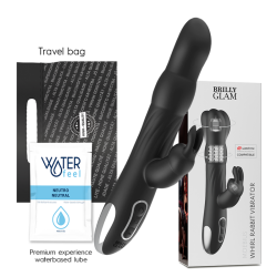 BRILLY GLAM MOEBIUS RABBIT VIBRATOR ROTATOR COMPATIBLE CON WATCHME WIRELESS TECHNOLOGY 2