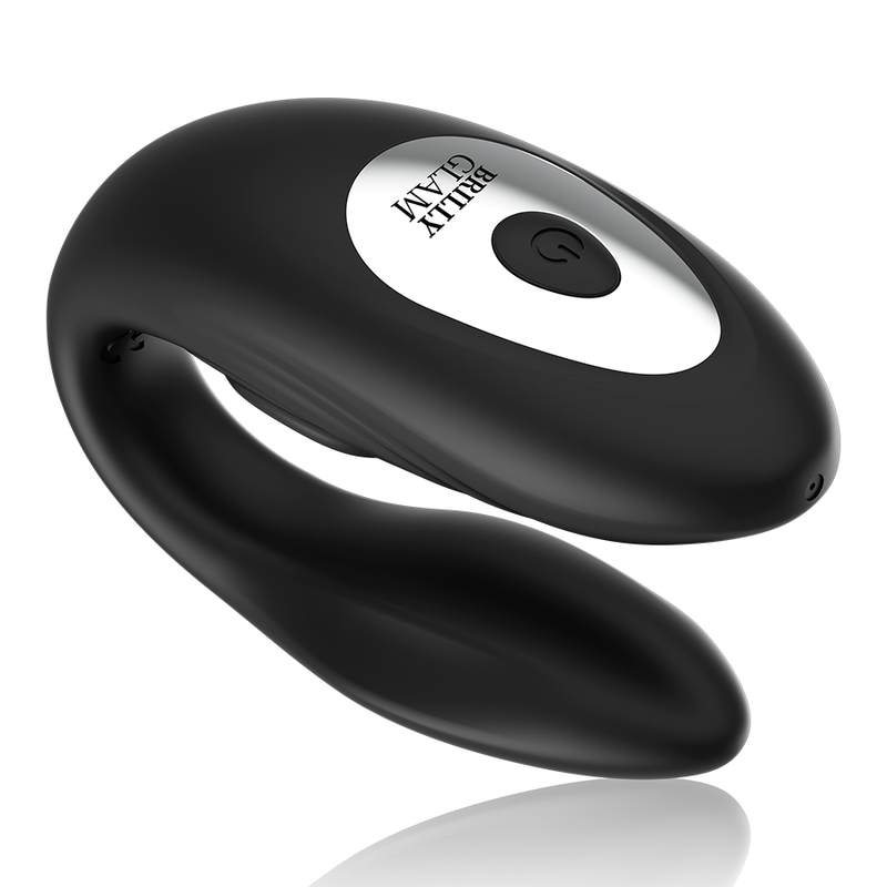 BRILLY GLAM COUPLE PULSING VIBRATING CONTROL REMOTO