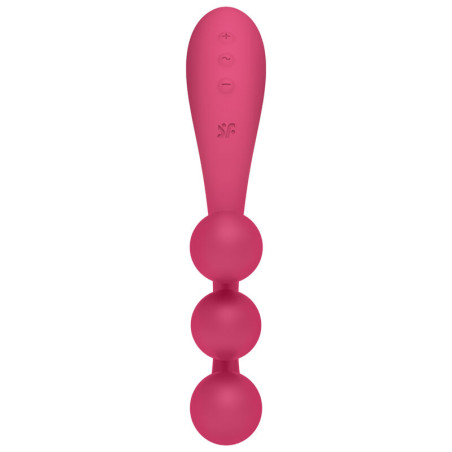 SATISFYER TRI BALL 1 MULTI VIBRADOR ROJO