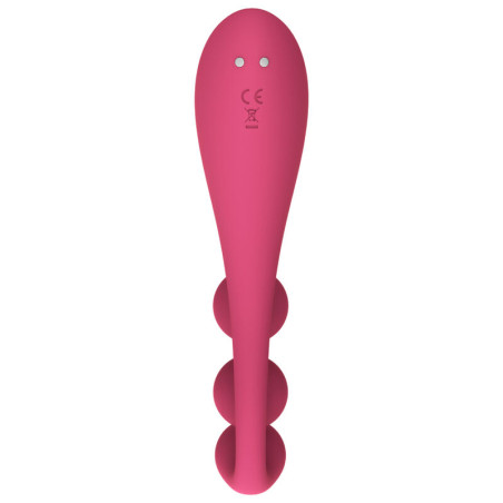 SATISFYER TRI BALL 1 MULTI VIBRADOR ROJO