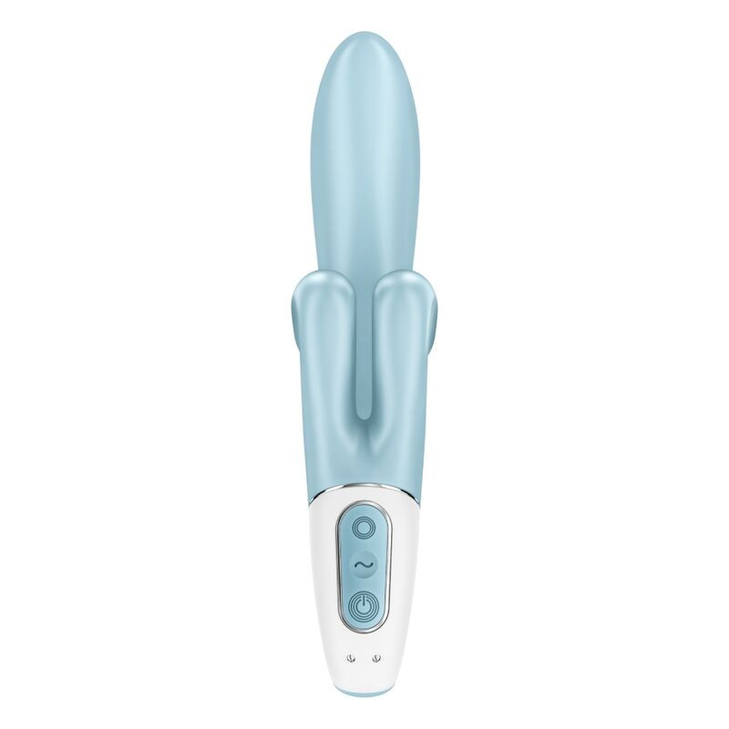 SATISFYER TOUCH ME VIBRADOR RABBIT AZUL