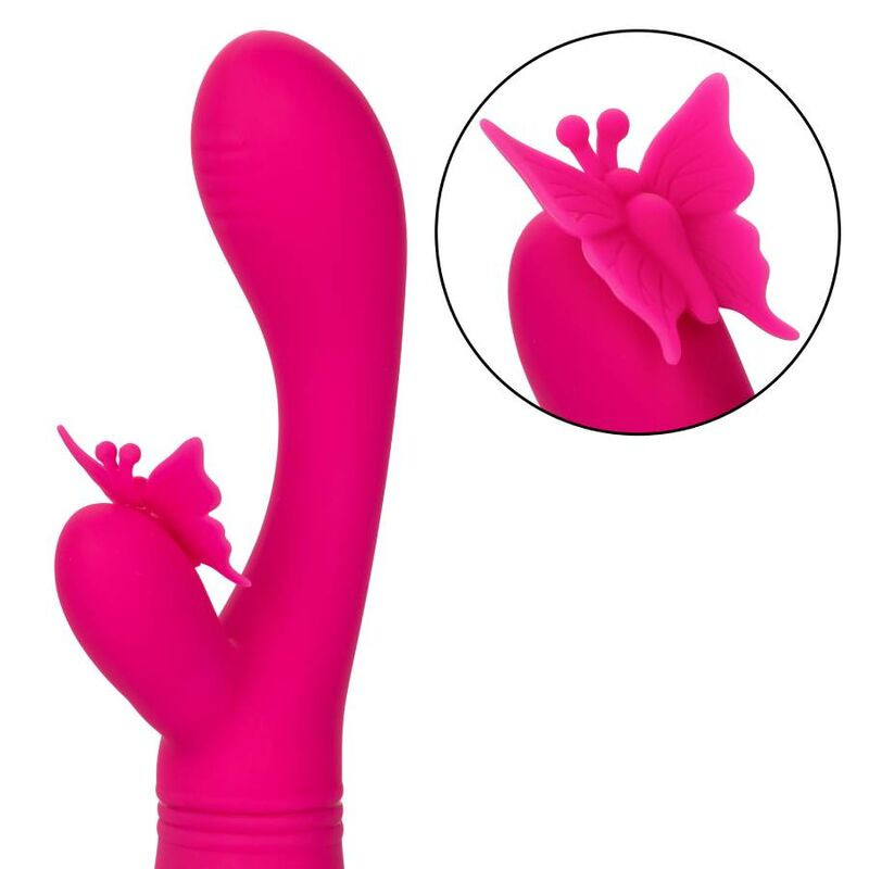 CALEXOTICS BUTTERFLY KISS FLUTTER ROSA