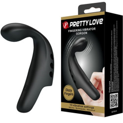 PRETTY LOVE DEDAL VIBRADOR GORGON NEGRO 2