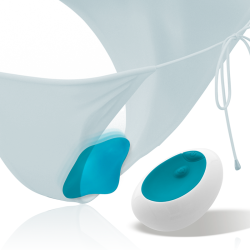 INTENSE SAMANTHA PANTIE CONTROL REMOTO AZUL 2
