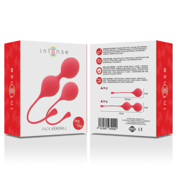 INTENSE BOLAS KEGEL PACK KENDALL ROJO 2