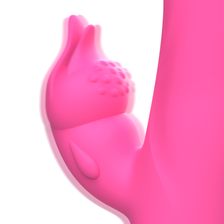 INTENSE JULIO VIBRADOR RABBIT SILICONA ROSA