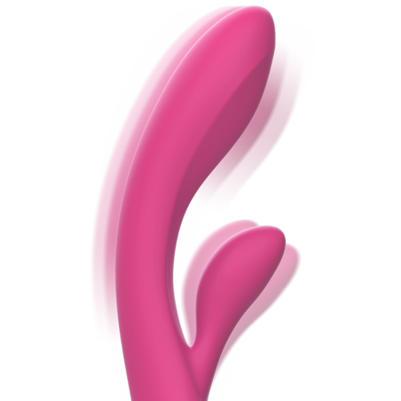 INTENSE LUIGI VIBRADOR RABBIT SILICONA LIQUIDA ROSA