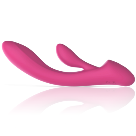 INTENSE LUIGI VIBRADOR RABBIT SILICONA LIQUIDA ROSA