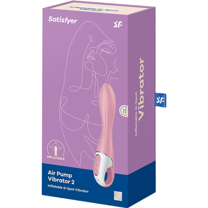 SATISFYER AIR PUMP VIBRATOR 2 ROSA