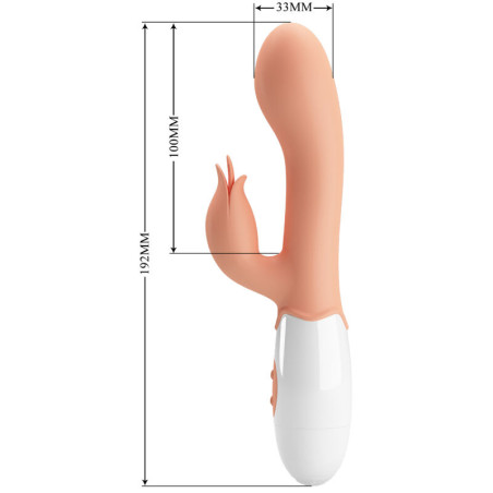PRETTY LOVE BLOODY MARY VIBRADOR CON ESTIMULADOR