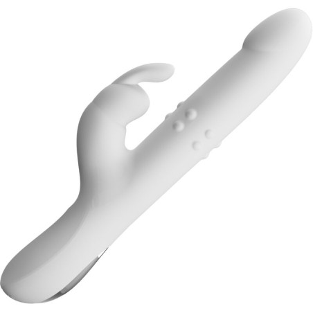 PRETTY LOVE REESE VIBRADOR CON ROTACION PLATEADO