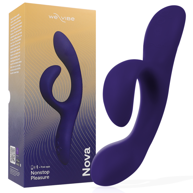 WE VIBE NOVA 3 VIBRADOR RABBIT AZUL MEDIANOCHE