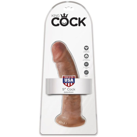 KING COCK PENE REALISTICO 217 CM CARAMELO
