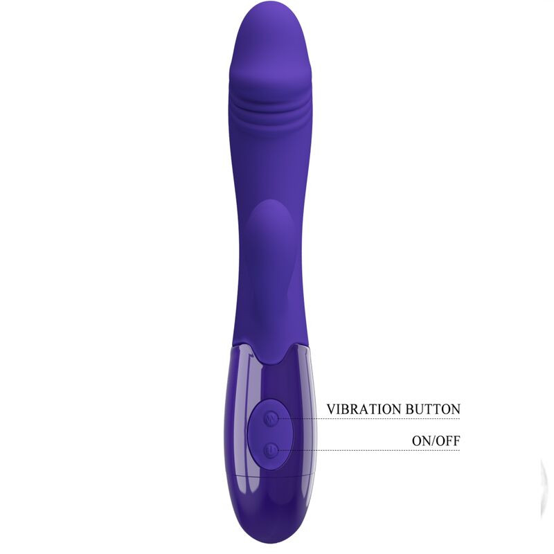 PRETTY LOVE SNAPPY YOUTH VIBRADOR ESTIMULADOR PUNTOG VIOLETA