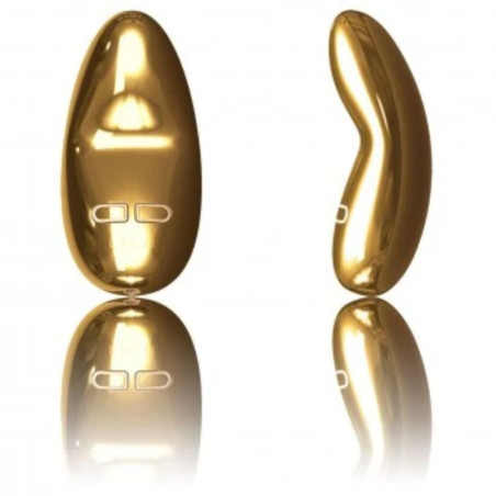 LELO YVA MASTURBADOR CON VIBRACION DE ORO