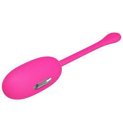 PRETTY LOVE DOREEN HUEVO VIBRADOR RECARGABLE MAGENTA CONTROL REMOTO 2