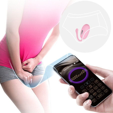 PRETTY LOVE DOREEN HUEVO VIBRADOR RECARGABLE ROSA