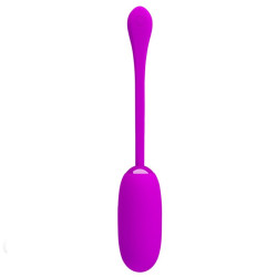 PRETTY LOVE JULIUS HUEVO VIBRADOR IMPERMEBLE RECARGABLE MORADO 2