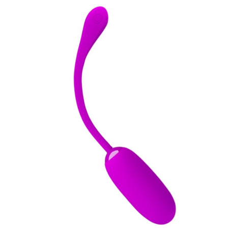 PRETTY LOVE JULIUS HUEVO VIBRADOR IMPERMEBLE RECARGABLE MORADO
