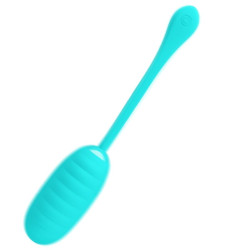PRETTY LOVE KIRK HUEVO VIBRADOR RECARGABLE VERDE CLARO 2