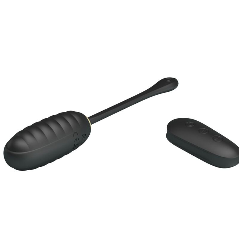 PRETTY LOVE DOREEN HUEVO VIBRADOR DE LUJO RECARGABLE NEGRO CONTROL REMOTO