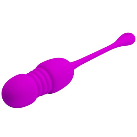 PRETTY LOVE CALLIE HUEVO VIBRADOR RECARGABLE MORADO