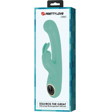 PRETTY LOVE LAMAR VIBRADOR RABBIT PUNTO G VERDE