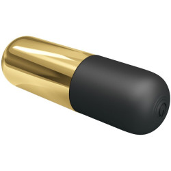 PRETTY LOVE BALA VIBRADOR RECARGABLE DORADO 2