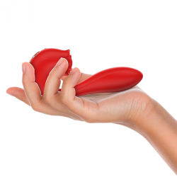 MIA SELENA ESTIMULADOR VIBRATING TAPPING ROJO 2