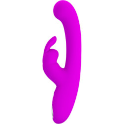 PRETTY LOVE LAMAR VIBRADOR RABBIT PUNTO G VIOLETA 2